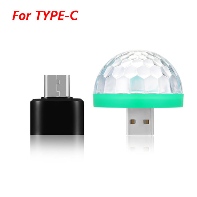 USB Mini Mushroom Light