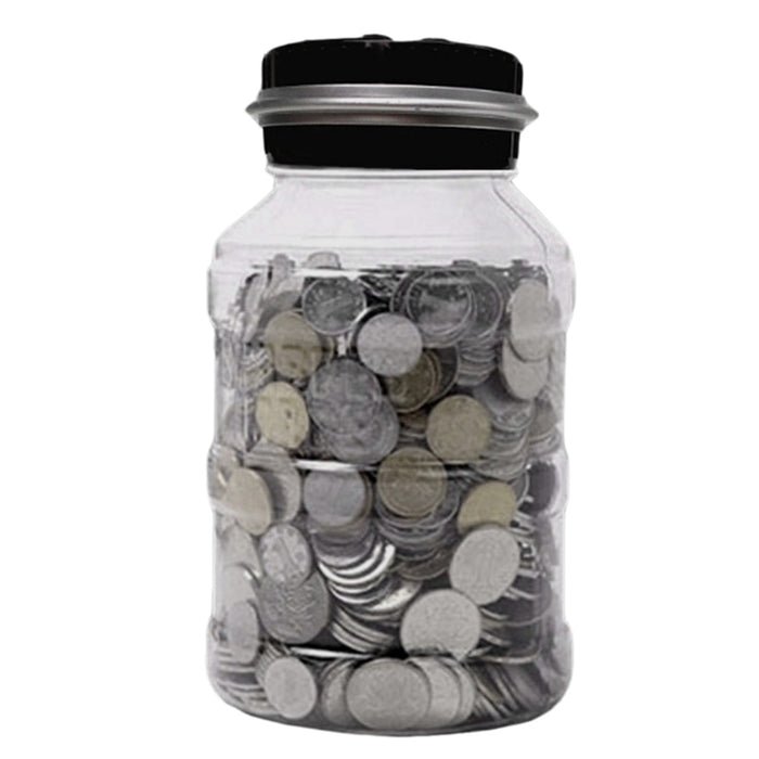 Coin Counting Money Jar