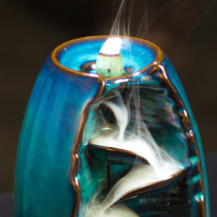 Waterfall Incense Burner